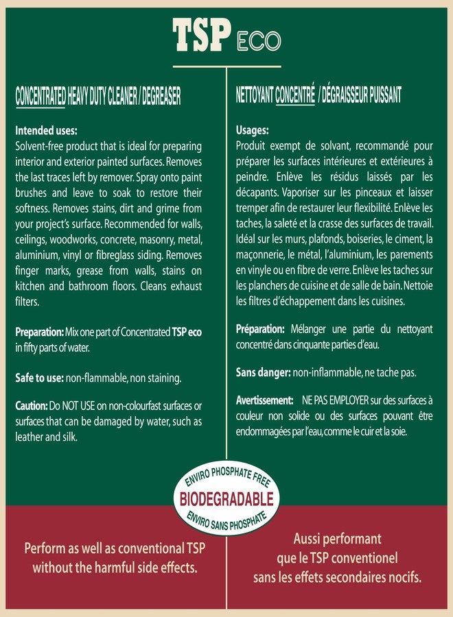 SamaN سامان تي إس بي إيكو - منظف ومزيل شحوم شديد التحمل (28 أونصة جاهز للاستخدام 44108) - Image 2